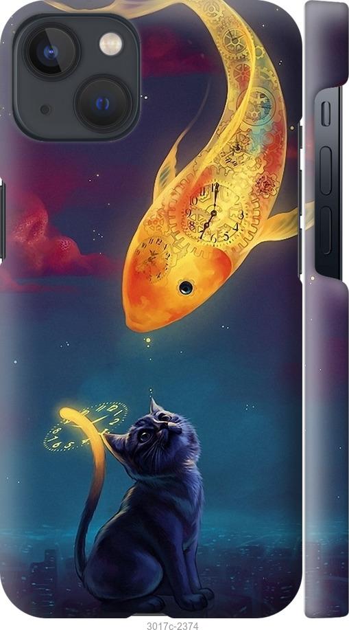 

Чехол на iPhone 13 Кошкин сон