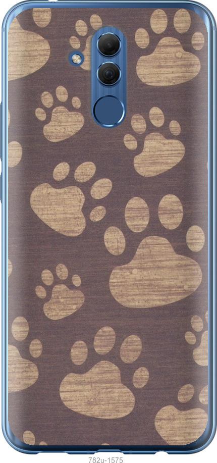 

Чехол на Huawei Mate 20 Lite Следы тигра