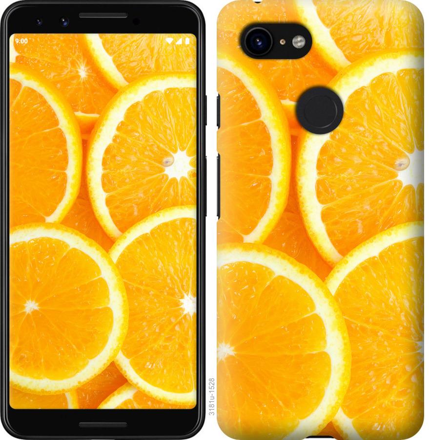 

Чохол на Google Pixel 3 часточки апельсина