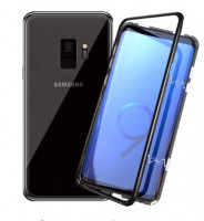 

Metal+Glass чехол с магнитной защелкой для Samsung Galaxy S9