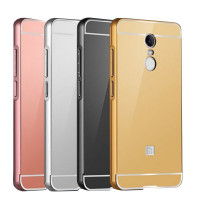 

Металлический бампер с акриловой вставкой с зеркальным покрытием для Xiaomi Redmi 5