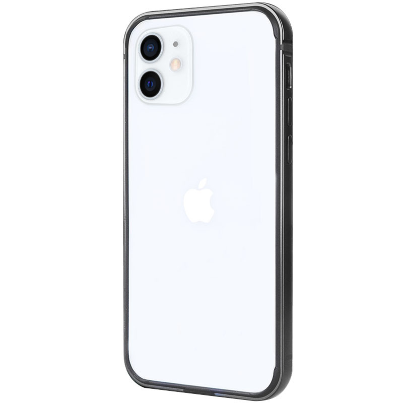 

Metal+PC Бампер G-Case The Grand Series для Apple iPhone 12 mini (Чорний)