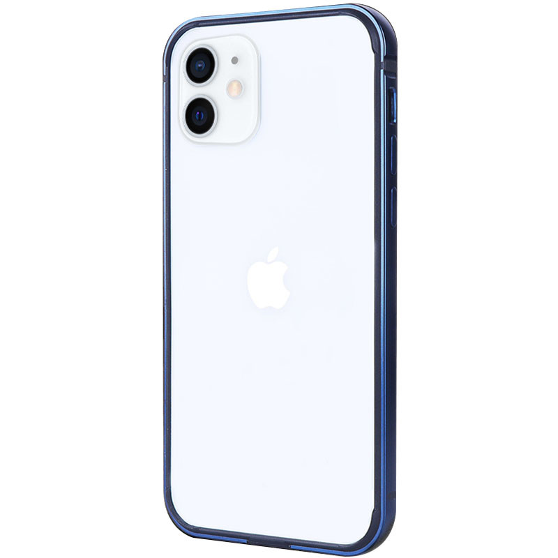 

Metal+PC Бампер G-Case The Grand Series для Apple iPhone 12 mini (Синій)