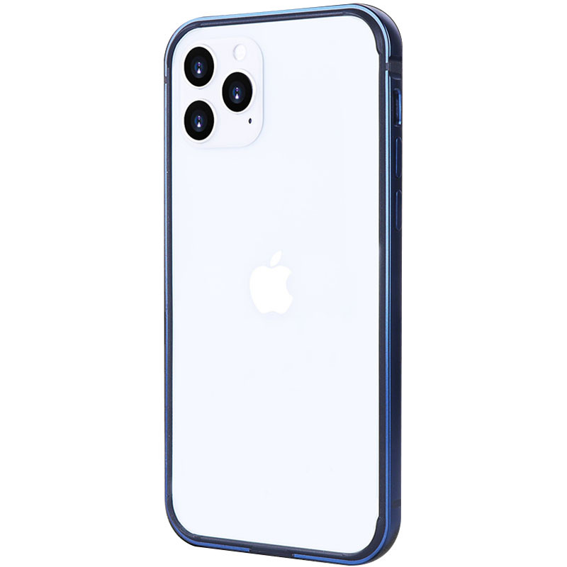 

Metal+PC Бампер G-Case The Grand Series для Apple iPhone 12 (6.1'') Синий (155041)