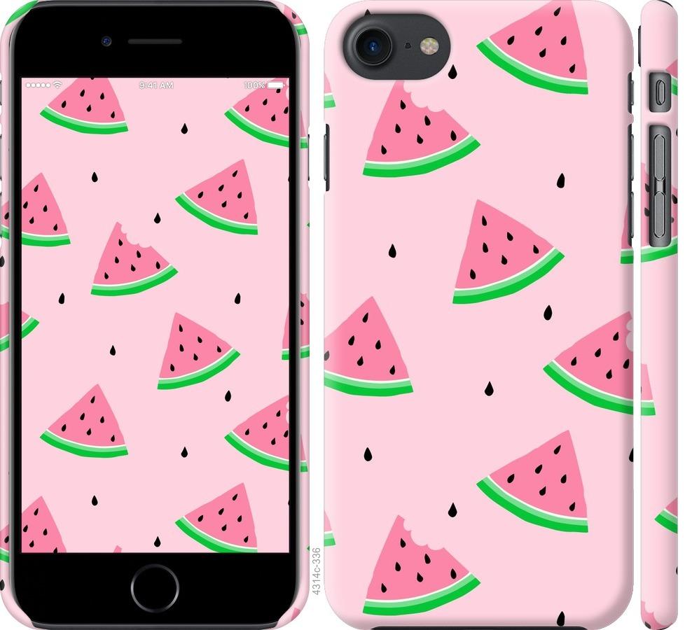 

Чехол на iPhone 8 Розовый арбуз