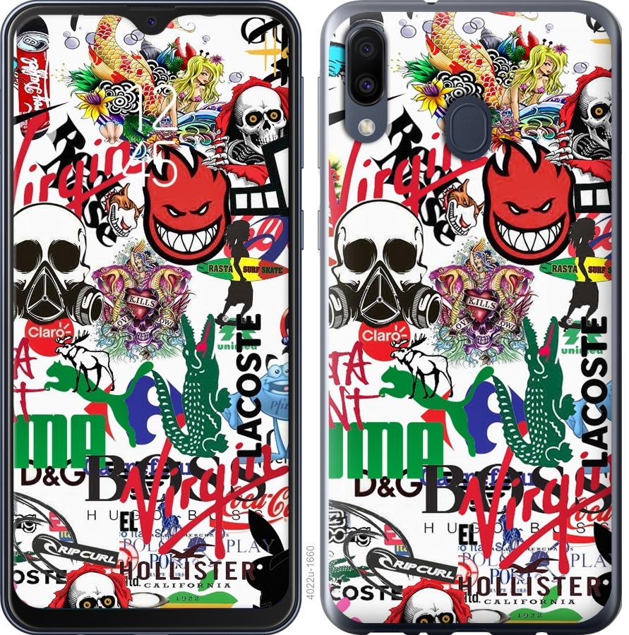 

Чохол на Samsung Galaxy M30 Many different logos