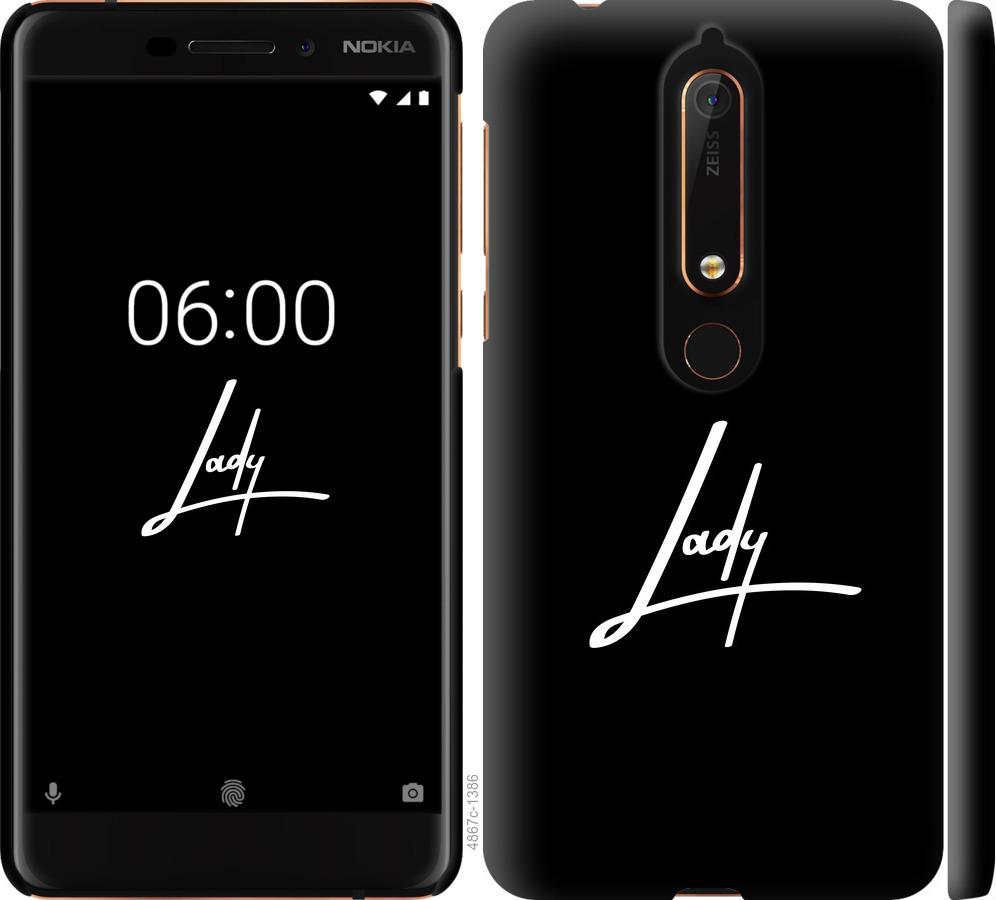 

Чехол на Nokia 6 2018 Lady 2