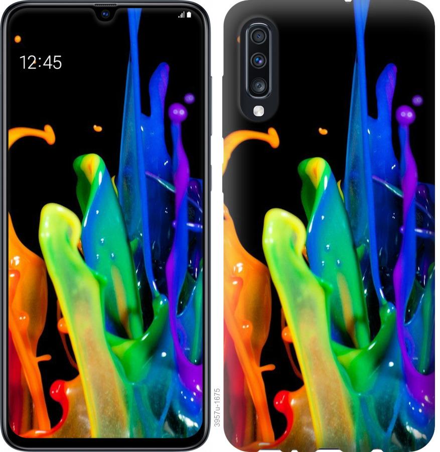 

Чохол на Samsung Galaxy A70 2019 A705F бризки фарби