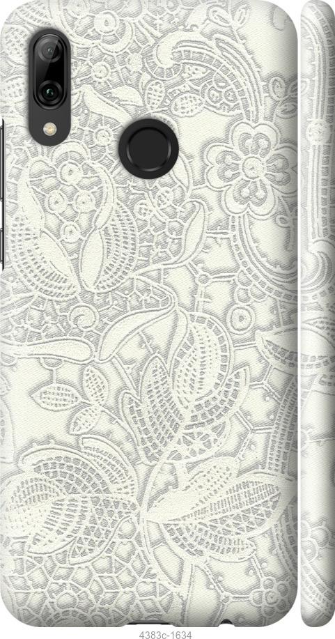 

Чохол на Huawei P Smart 2019 Біле мереживо