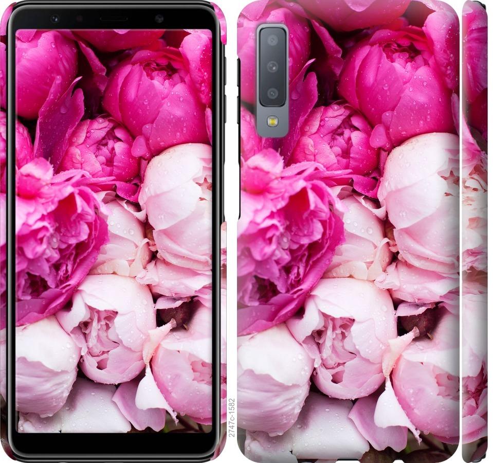 

Чохол на Samsung Galaxy A7 (2018) A750F Рожеві півонії