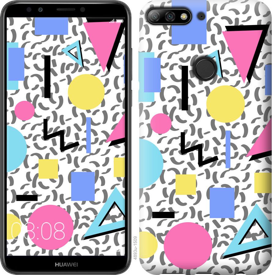 

Чохол на Huawei Y7 Prime 2018 Color shapes