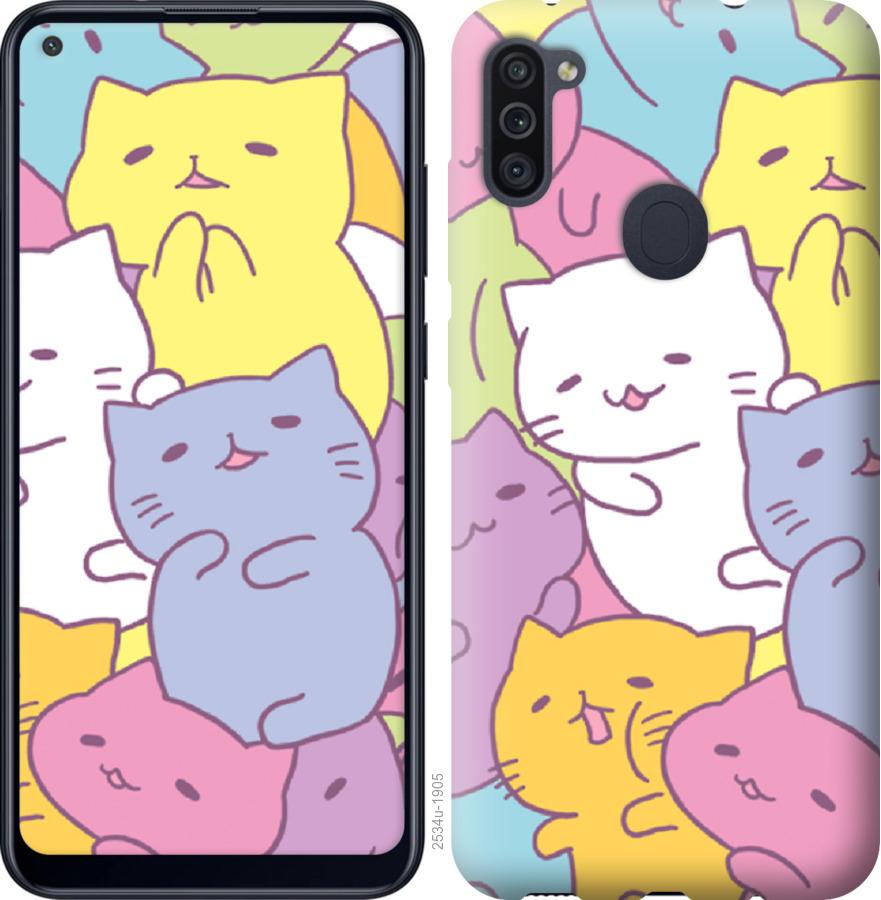 

Чехол на Samsung Galaxy A11 A115F Котики