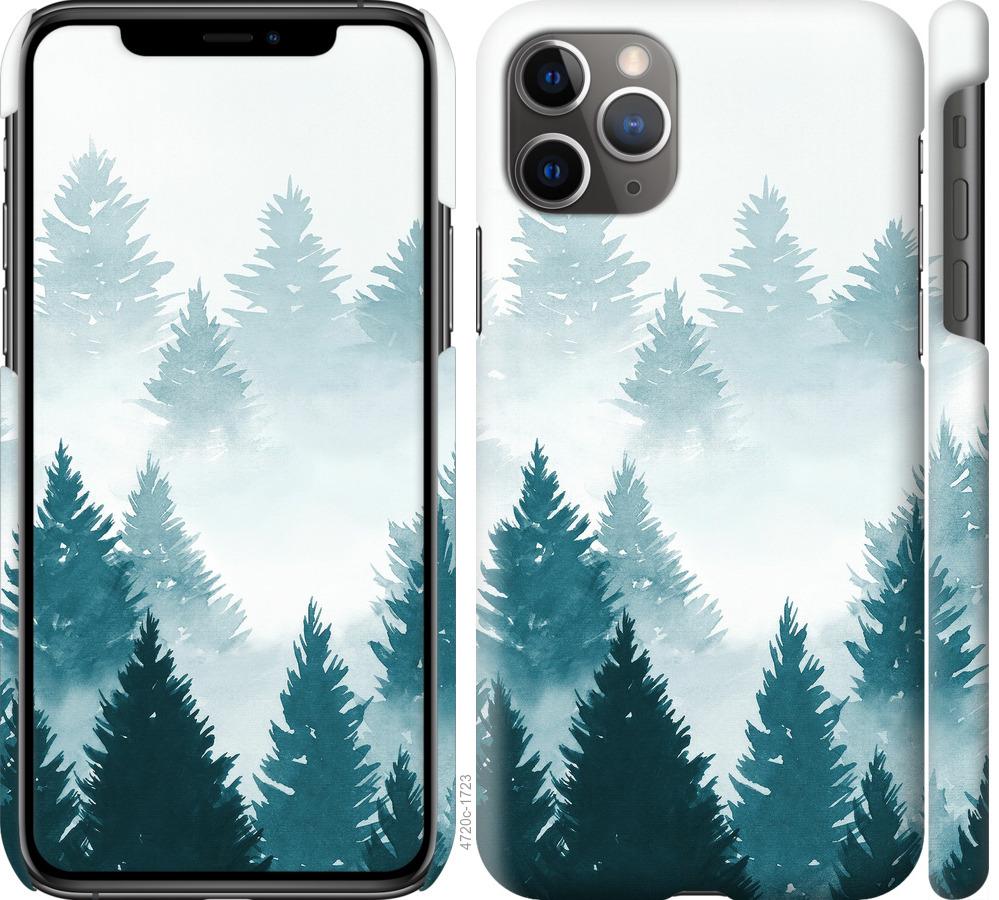 

Чохол на iPhone 11 Pro Max Акварельні Ялинки