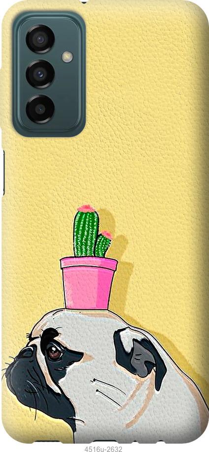 

Чохол на Samsung Galaxy M23 M236B Мопс з кактусом
