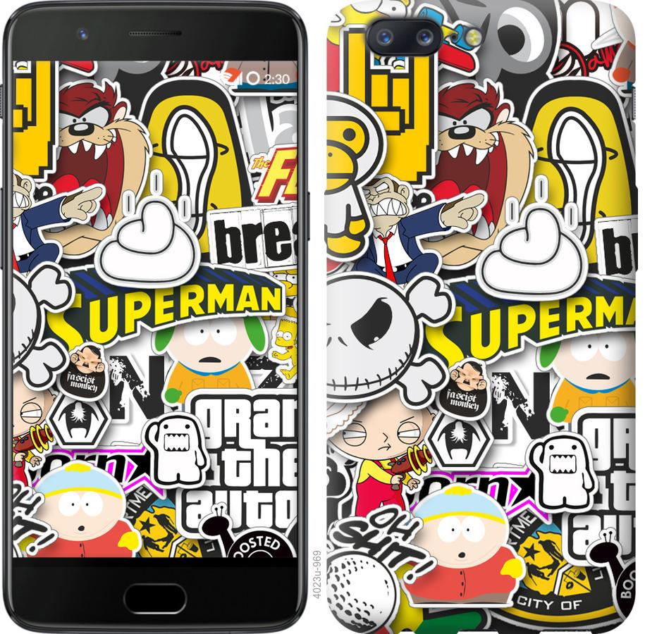 

Чохол на OnePlus 5 Popular logos