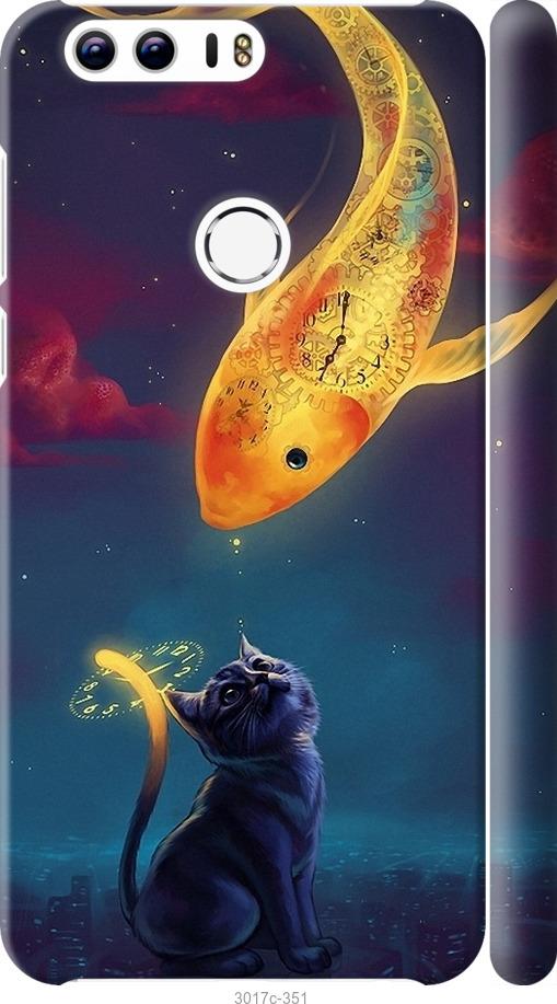 

Чехол на Huawei Honor 8 Кошкин сон