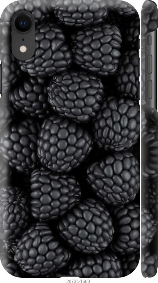 

Чохол на iPhone XR Чорна ожина
