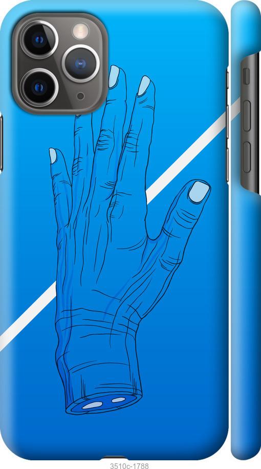 

Чохол на iPhone 12 Синій, Рука, Лінія, Градієнт, Зомбі, Глибина