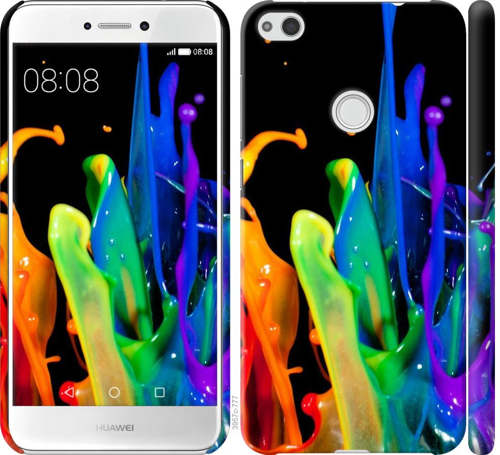

Чохол на Huawei P8 Lite (2017) бризки фарби