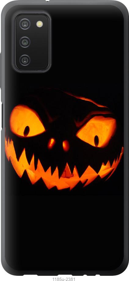 

Чехол на Samsung Galaxy A03s A037F Огненный Джек v1