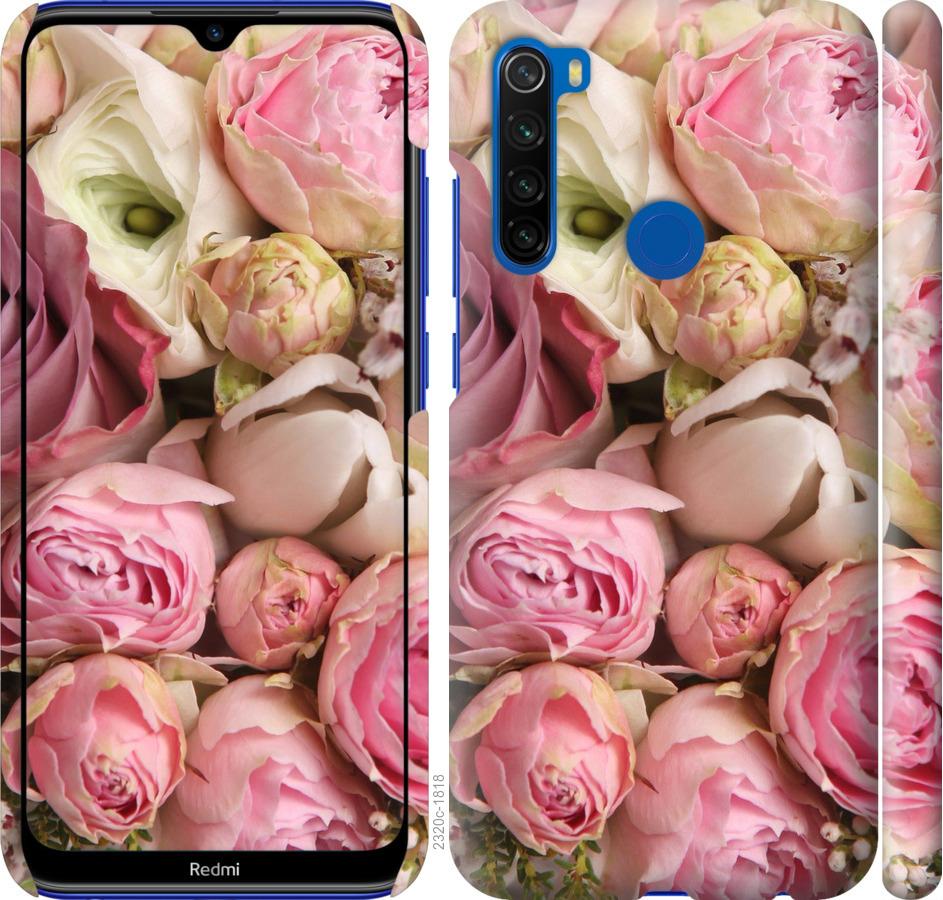 

Чехол на Xiaomi Redmi Note 8T Розы v2