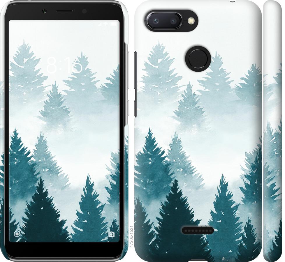

Чохол на Xiaomi Redmi 6 Акварельні Ялинки
