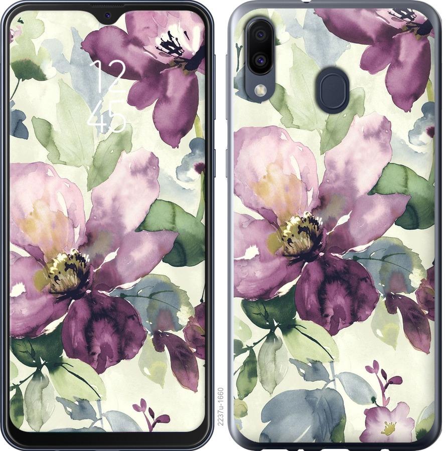 

Чохол на Samsung Galaxy M30 Квіти аквареллю