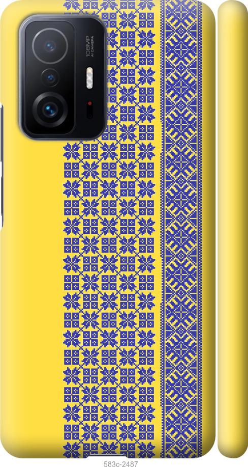 

Чехол на Xiaomi 11T Pro Вышиванка 16