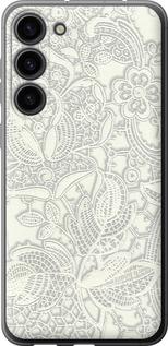 Чохол на Samsung Galaxy S23 Plus Біле мереживо