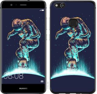

Чехол на Huawei P10 Lite Космонавт на скейтборде