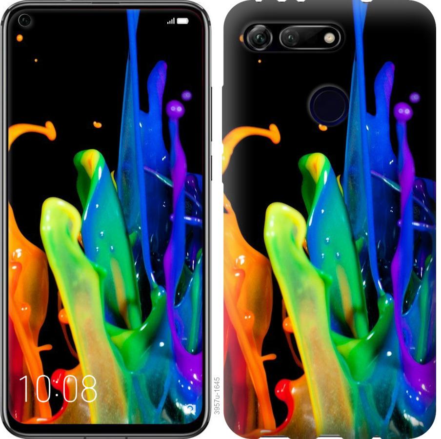 

Чохол на Huawei Honor View 20 бризки фарби