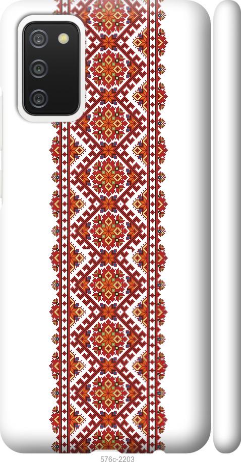 

Чохол на Samsung Galaxy A02s A025F Вишиванка 9