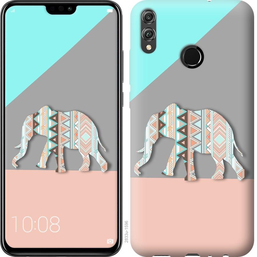 

Чохол на Huawei Honor 8X Візерунчастий слон