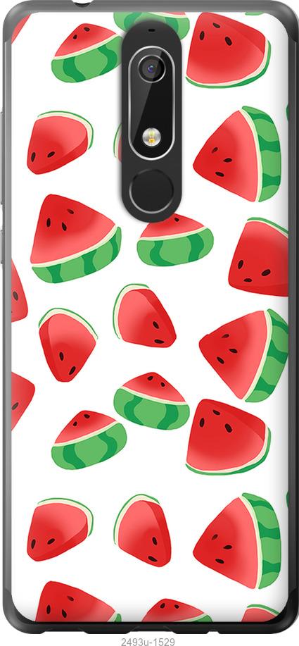 

Чехол на Nokia 5.1 Арбуз