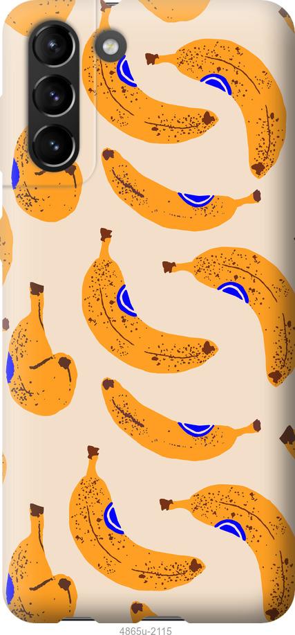 Чехол на Samsung Galaxy S21 Plus Бананы 1
