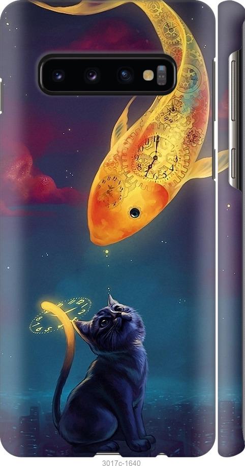 

Чехол на Samsung Galaxy S10 Кошкин сон