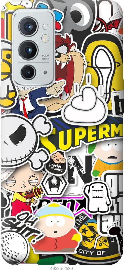 

Чехол на OnePlus 9RT Popular logos