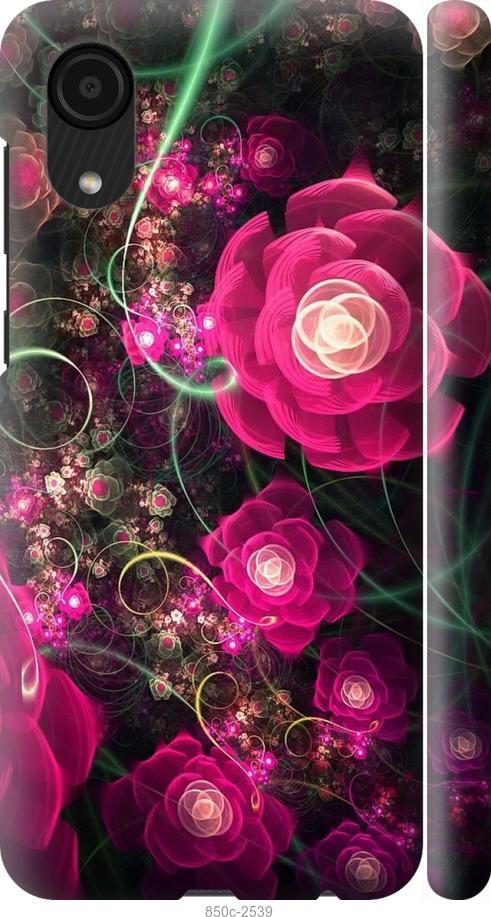 

Чехол на Samsung Galaxy A03 Core A032F Абстрактные цветы 3