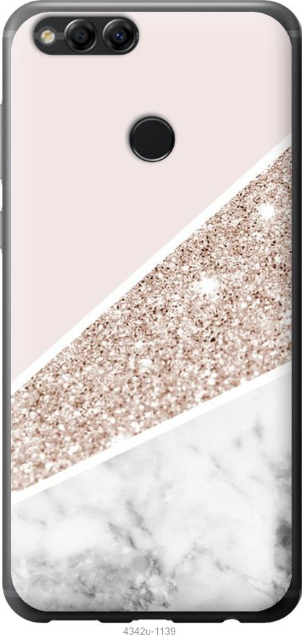 

Чехол на Huawei Honor 7X Пастельный мрамор