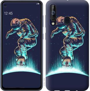 

Чехол на Samsung Galaxy A60 2019 A606F Космонавт на скейтборде