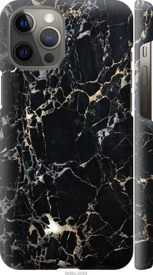

Чехол на iPhone 12 Pro Max Черный мрамор