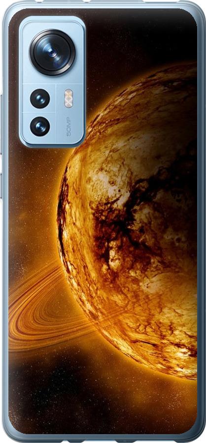 Чохол на Xiaomi 12X Жовтий Сатурн