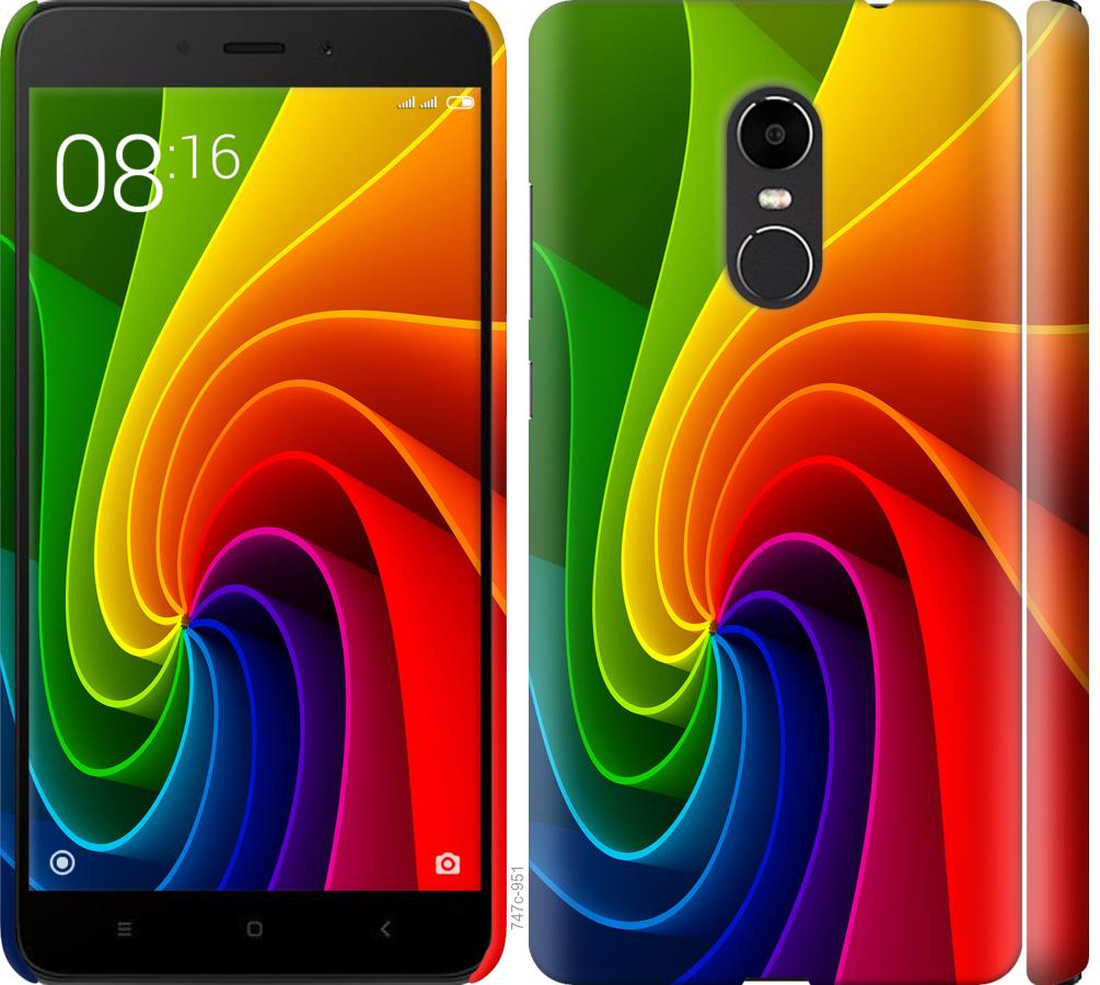 

Чохол на Xiaomi Redmi Note 4X Райдужний вихор