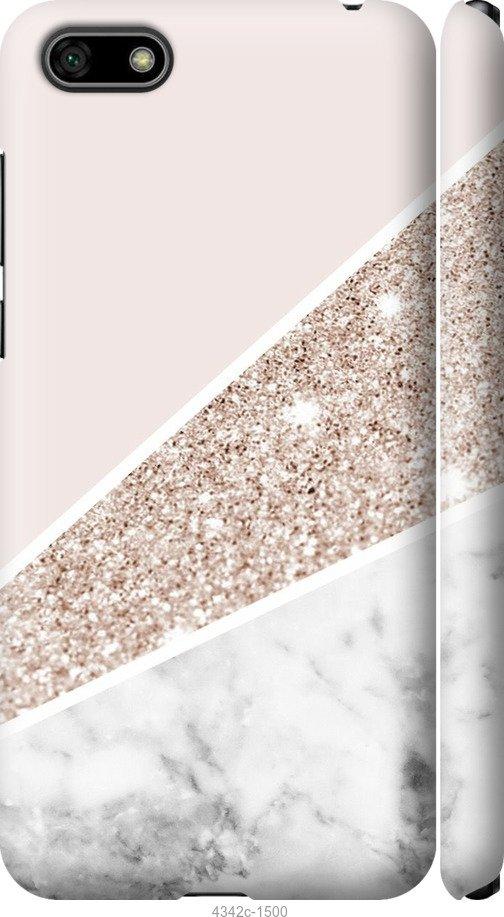

Чехол на Huawei Y5 2018 Пастельный мрамор