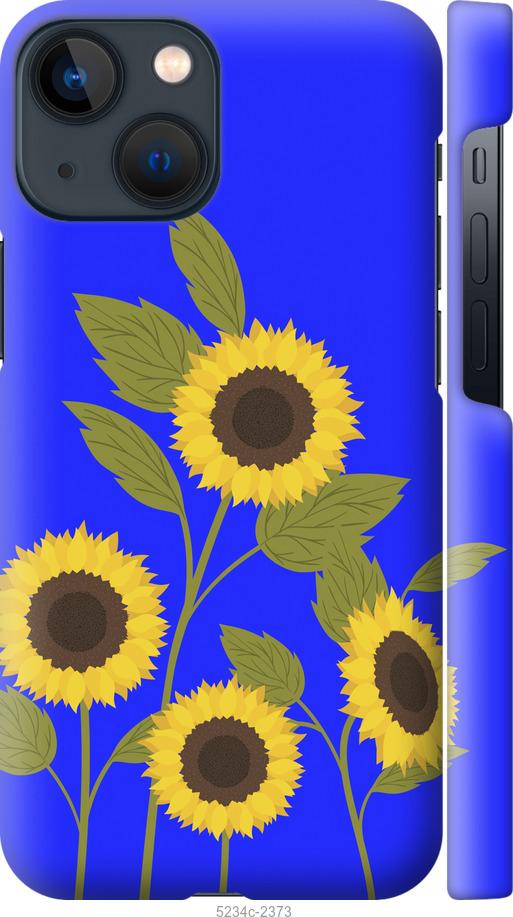Чохол на iPhone 13 Mini Соняшники v2