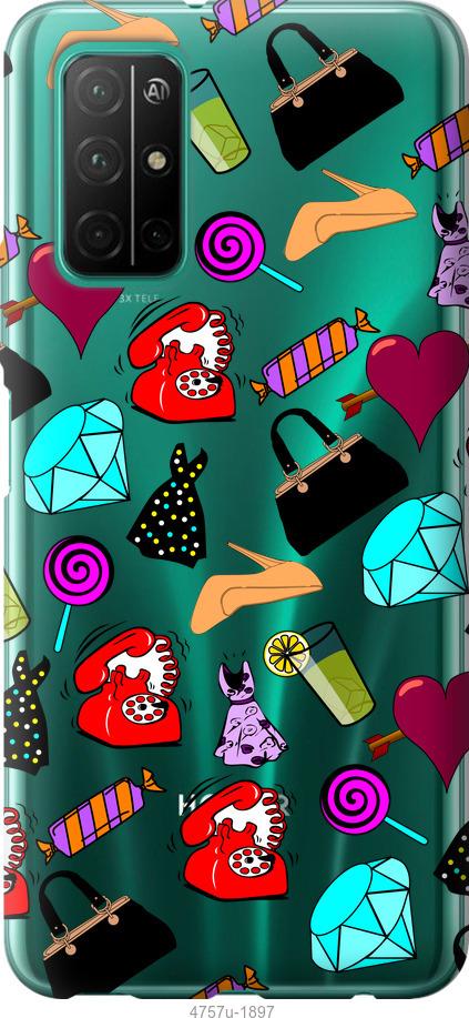 

Чехол на Huawei Honor 30S stickers