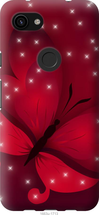 

Чехол на Google Pixel 3a XL Лунная бабочка