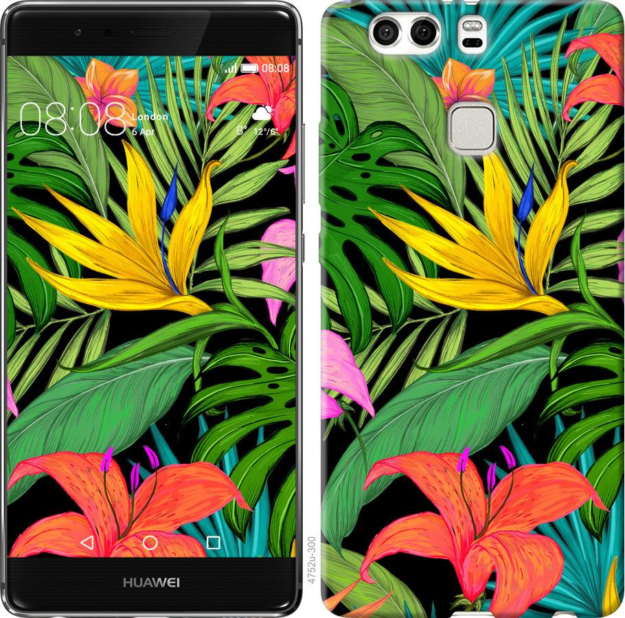 

Чохол на Huawei P9 Plus Тропічні листя 1