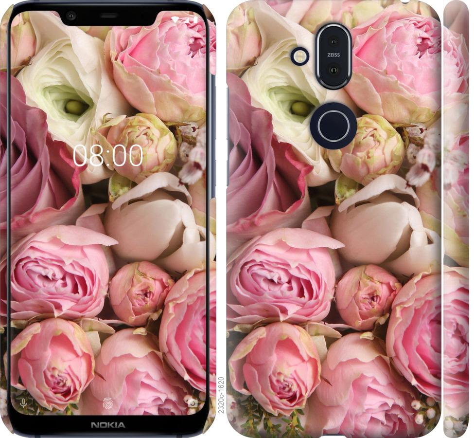 

Чехол на Nokia 8.1 Розы v2
