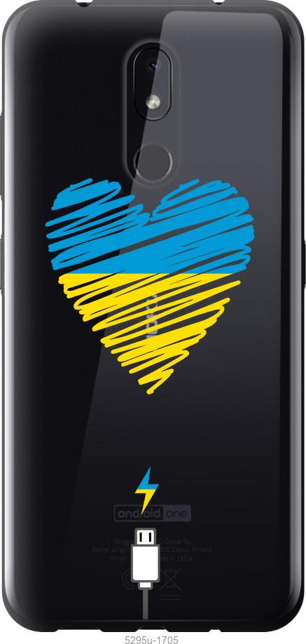 

Чехол на Nokia 3.2 Подзарядка сердца v2